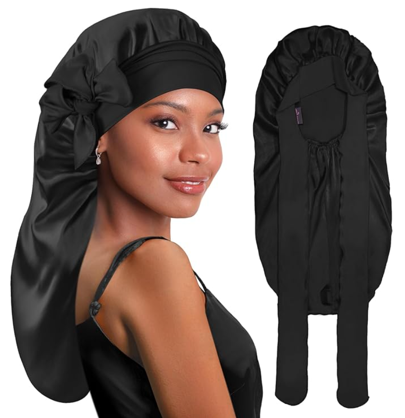 DreamySilk Adjustable Satin Bonnet
