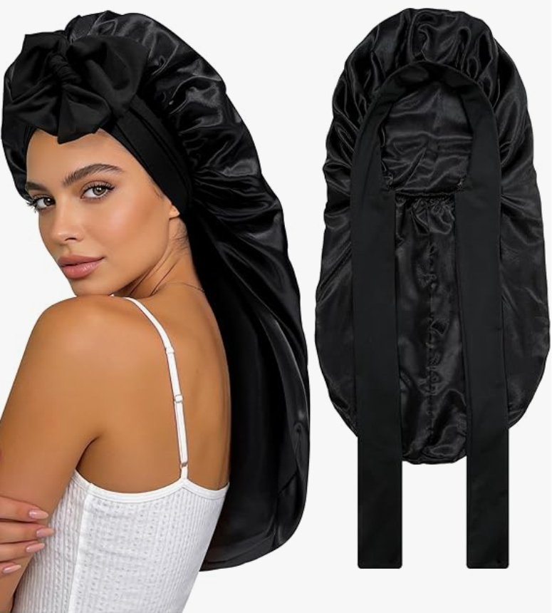 DreamySilk Adjustable Satin Bonnet